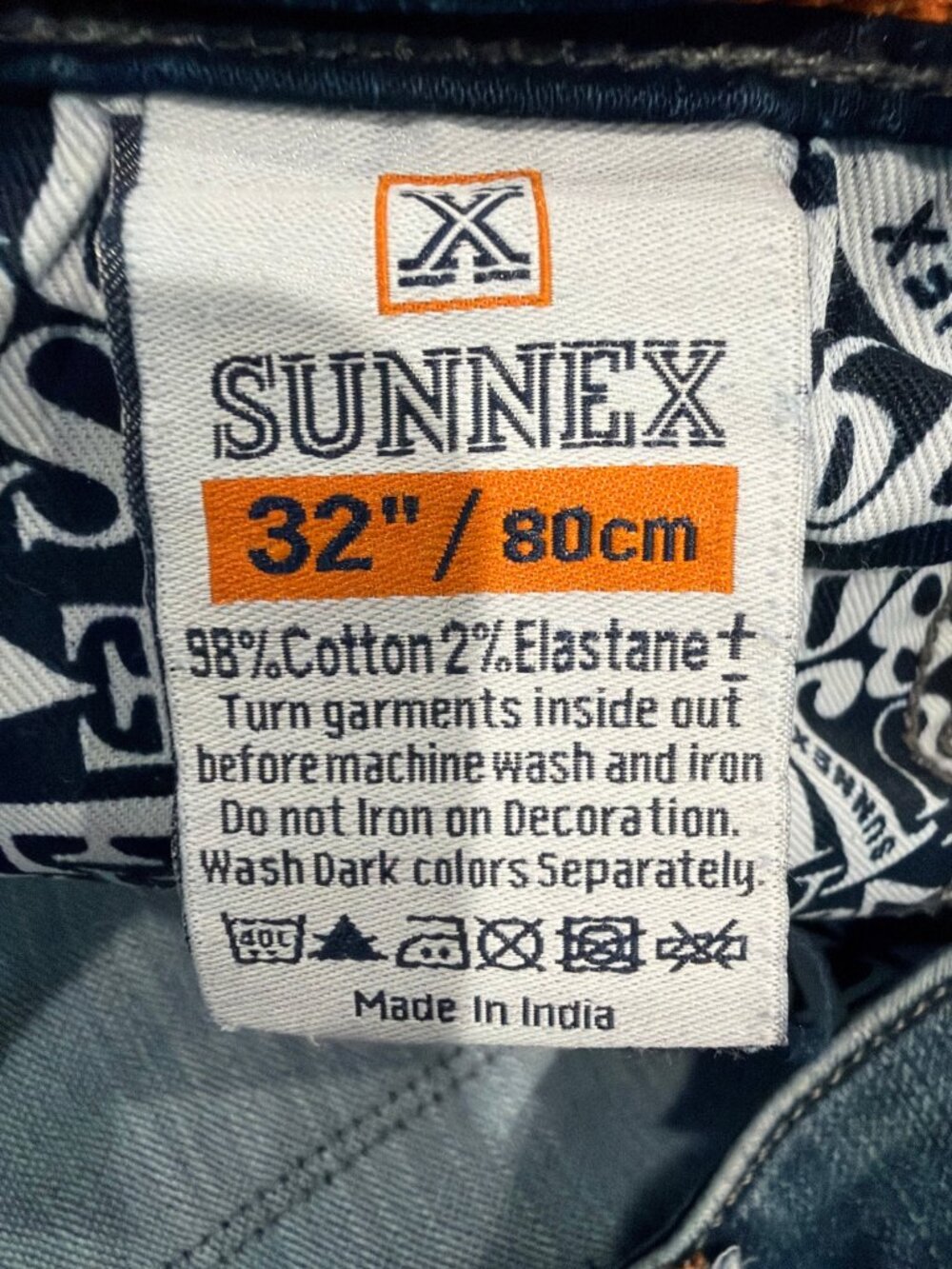Sunnex 32 Inch Comfort Fit Jeans Brand New